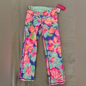 Lily Pulitzer Luxletic Weekender cropped leggings in Jungle Utopia